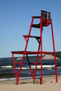 Lifeguard chair courtesy of Matt Antonino