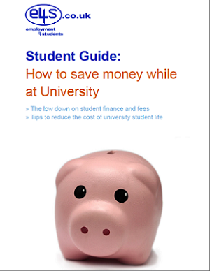 Download Free Student Guide: How to save money while at university