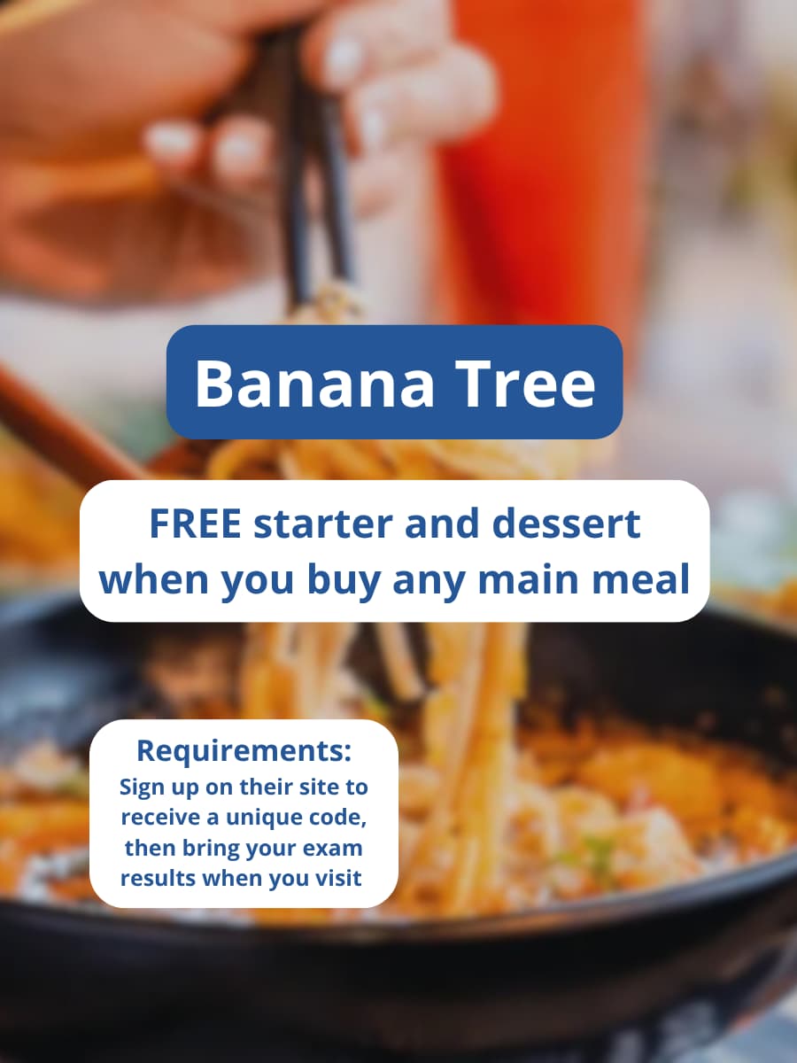 Banana Tree A Level Results Day Offer