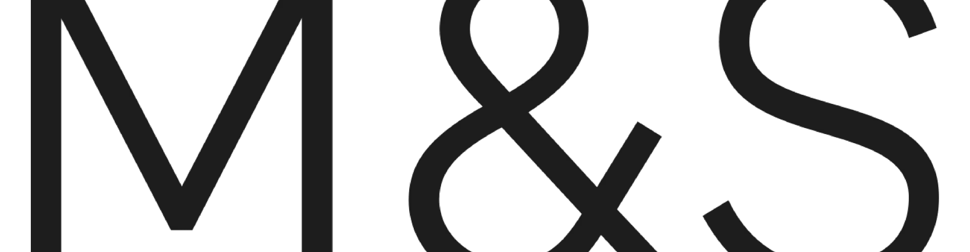 M&S Logo in black writing.