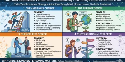 Four Jobseeker Personas Infographic