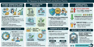 Autumn Budget 2025 Infographic