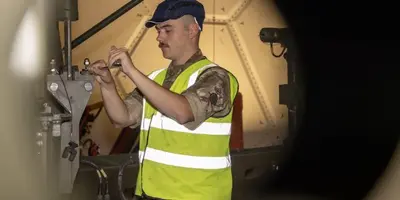 An RAF Apprentice at work