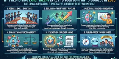 Recruiting Early Talent Infographic