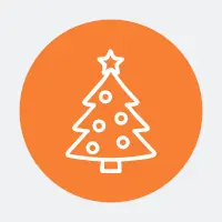 Christmas jobs icon