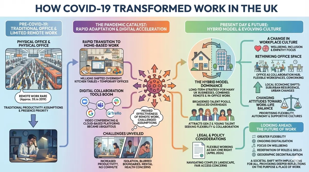 How COVID-19 Has Changed The Way We Work In The UK